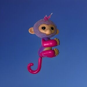 2016 WowWee‎ Fingerlings Baby Monkey Talking Moving Interactive Figures Toy